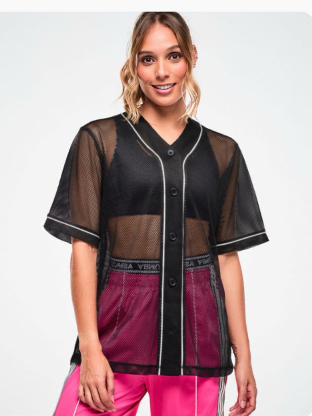 Zumba Electric Feel Mesh Jersey